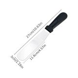 AyrStore Paslanmaz Çelik L Tipi Pastacı Spatulası - Çok Renkli