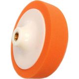 AyrStore Pasta Cila Polisaj Sünger Zımpara Tabanlı Turuncu 150 mm - Çok Renkli