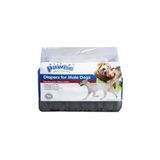 AyrStore Pawise Erkek Köpek Çiş Pedi Medium Siyah 12 Adet - Çok Renkli