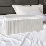 AyrStore Pazar Kapısı Baza Altı Düzenleyici Kumaş Hurç Büyük Boy Organizer (65 x 45 x 22) (1 Adet Gri - Çok Renkli