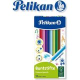 AyrStore Pelikan 12LI Kuru Boya - Çok Renkli