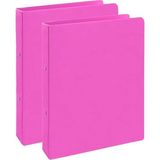 AyrStore Pembe 2 Halkalı Klasör 2 Adet A4 Pvc Öğrenci ve Ofis Tipi Evrak Sunum Talebe Büro Klasörü I� - Çok Renkli