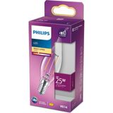 AyrStore Philips LED Classic 25W BA35 E14 Ww cl Dim Edilmez Sarı Işık Filament Ampul - Renkli