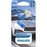 AyrStore Philips T10 W5W Whitevision Ultra Halojen Sinyal Lambası, Çift Kabarcık, 35484330, Arabalar Için - Genel