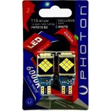 AyrStore Photon Ampul T15 W16W 12-24V 24 LED Exclusive Serie (2'li Blister) - Pht PH7015 B2