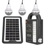 AyrStore Powermaster GD-999 Lamba + Powerbank + Işıldak Solar Aydınlatma Seti