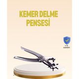 AyrStore Profesyonel Deri Delme Pensesi Döner Başlıklı Kemer Delici 6 Fonksiyonlu