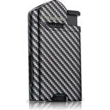 AyrStore Quantoro Metal Jet Çakmak Black Carbon - Çok Renkli