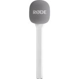 AyrStore Røde Interview Go Røde Kablosuz Mikrofonlar Için El Tipi Adaptör (Beyaz) - Çok Renkli
