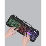 AyrStore Rgb Aydınlatmalı Klavye Mouse Seti – USB Bağlantılı, Türkçe Q, Ayarlanabilir Dpı, Ergonomik - Çok Renkli
