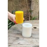 AyrStore Rufus Concept Bubble Silindir Tekli Mum Kalıbı (Silikon) - Çok Renkli