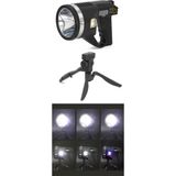 AyrStore Şarjlı Dev Boy El Feneri Tripod Ayaklı Parlak LED El Lambası Kamp, Av ve Güvenlik Için Ideal