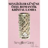 AyrStore Sevgililer Gününe Özel Romantik Kristal Gece Lambası Sevgiliye Hediye