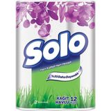 AyrStore Solo Kağıt Havlu 12'li - Çok Renkli