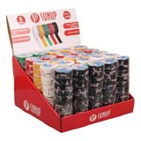 AyrStore Sunup SN-27919 0.13X18MM 5 Renk Izole Elektrikçi Bant 10 Metre 50X5'LI Paket (Kırmızı- Sarı - Siyah - Yeşil - Beyaz)