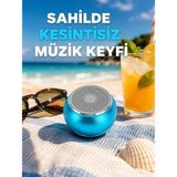 AyrStore Taşınabilir Mini Bluetooth Hoparlör 9m Menzil Dahili Mikrofon Yeni Nesil - Çok Renkli