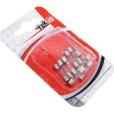 AyrStore Tek-Iş Cam Sigorta Seti – 3A 5 Adet + 4A 5 Adet (Toplam 10 Adet) - Genel