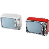AyrStore Televizyon Vintage Dekoratif Biblo - Renkli 9X6CM Reçine - Çok Renkli - 9 x 6 cm