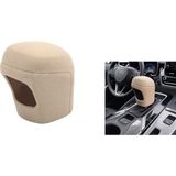 AyrStore Toyota Uyumlu Silikonlu Otomatik Vites Topuzu Koruyucu Kılıfı Bej - Çok Renkli