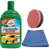 AyrStore Turtle Wax Carnauba Cila, Sünger, Bez - Çok Renkli