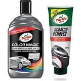AyrStore Turtle Wax Renkli Gri Cila + Ince Çizik Giderici Pasta 100 ml - Çok Renkli