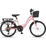 AyrStore Ümit Alanya 20 Jant Atb V Fren 6 Vites Çocuk Bisikleti Light Pink - Çok Renkli
