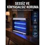 AyrStore Uv Işıklı Elektrikli Sinek ve Uçan Haşere Öldürücü Ev, Ofis ve Işletmeler Için