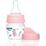 AyrStore Wee Baby Mini Pp Alıştırma Bardağı Seti 30 ml - Pembe - Çok Renkli