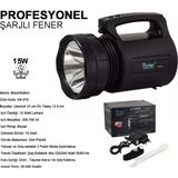 AyrStore WT-018 Profesyonel Büyük Avcı Feneri