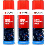 AyrStore Würth 3x Motor Temizleyici Sprey 500 ml (Su Gerekmez) - Genel