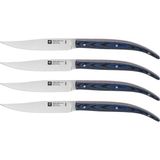 AyrStore Zwilling 391620000 4'lü Biftek Bıçağı Seti, Mavi - Çok Renkli