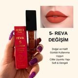 Ayruj Studio 5- Reva Değişim Mat Ruj - Kızıl Turuncu