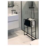 AYS Design Ege Serisi Ayaklı Banyo Havlu Askısı