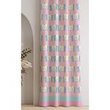 Ays Home Pembe Sevimli Dişler Çocuk Odası Perdesi