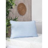 Ayşa Ortopedik Visco Kırpık Yastık 50*70 cm - 50 x 70 cm - Mavi