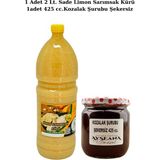 Ayşe Ana Yöresel Limon Sarımsak Kürü 2 lt + Kozalak Şurubu 425 cc