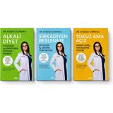 Ayşegül Çoruhlu Sağlıklı Beslenme Kitap Seti 3 Kitap Alkali Diyet + Sirkadiyen Beslenme + Tokuz Ama Açız Kronik Kitap