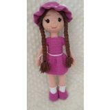Ayşem Bebek Amigurumi Organik Oyuncak