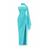 ayşenur Dinçer butik Belle Prenses Abiye Su Yeşili