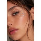 aysequlce İnci ve Gümüş Parıltılı taşlı Yüz Sticker Seti – Kına - Festival & Makyaj Aksesuarı