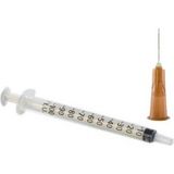 Ayset 1cc Insülin Enjektörü Ayset 70575 100U 3p 26G Kahverengi
