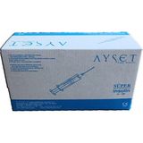 Ayset 30G Süper İnsülin Vet. Enjektörü 50 Adet Ergonomik Tasarımlı Polipropilen Malzeme ile Konforlu Kullanım 70570