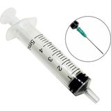 Ayset 5 ml (50 Adet) Enjektör Yeşil Iğneli Steril 5 cc Şırınga 38MM 21G