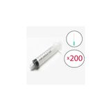 Ayset 5 ml Luer Lock Kilitli Yeşil Iğneli (200 Adet - Kutu) Enjektör Steril 5 cc Şırınga 38MM 21G