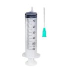 Ayset 50 CC Enjektör 3 Parça 21 G Yeşil İğneli 50 ML Şırınga 50 Adet