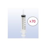 Ayset 50 ml (70 ADET - KUTU) Beslenme Enjektörü Gavaj Çam Uçlu 50 cc Şırınga