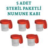 Ayset Idrar Numune Kabı-5 Adet