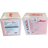 Ayset İntraket I.V. Kanül (Branül) GRİ 16G -1,8 * 45mm 100 Adet