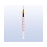 Ayset Kahverengi İğneli 1 ml 250'li İnsülin Enjektör