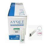Ayset Luer Lock Kilitli İğneli Enjektör 5 Ml 21G 200'Lü (1 Kutu)